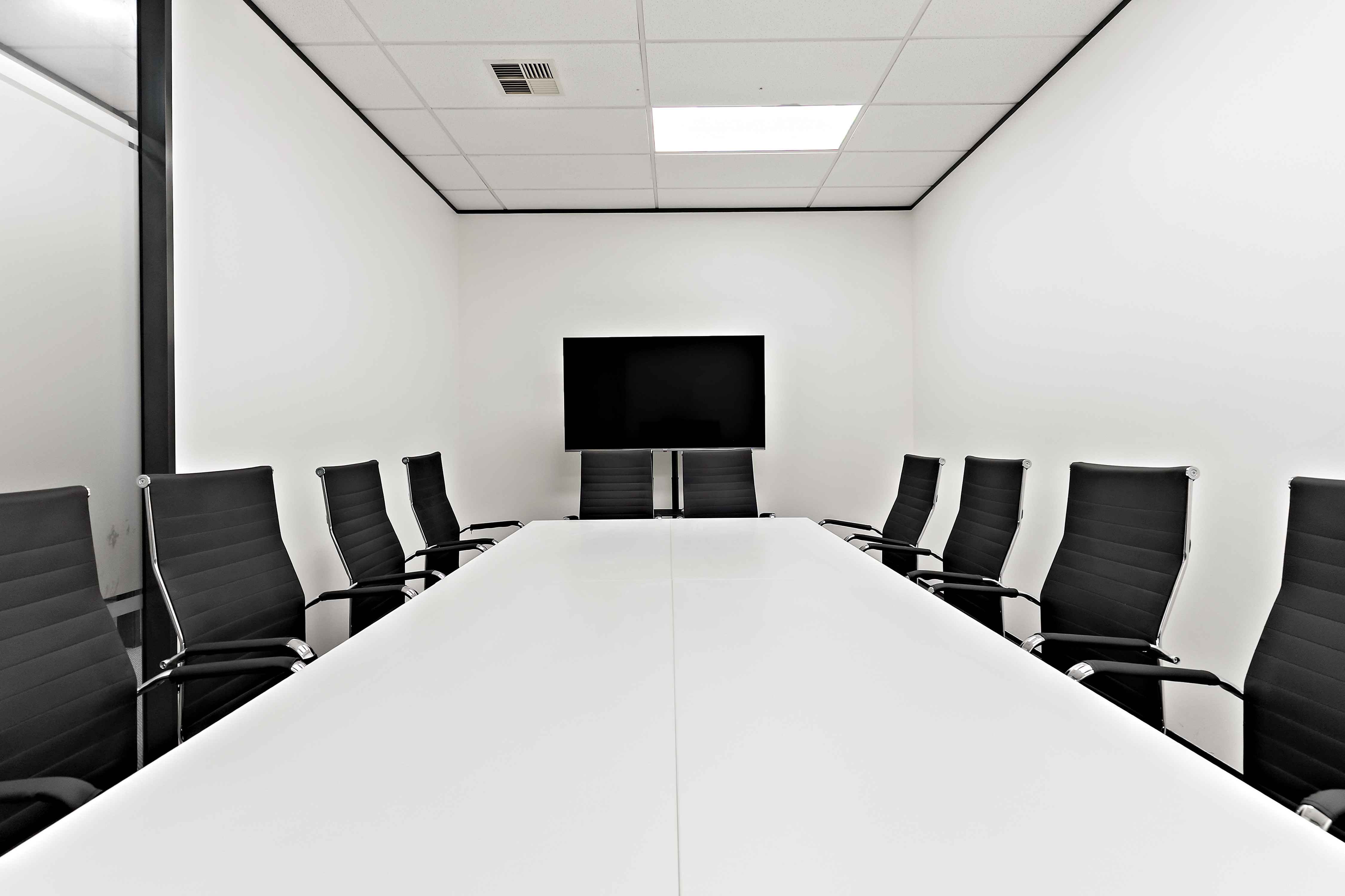 Thinkspace Botany boardroom presentation setup