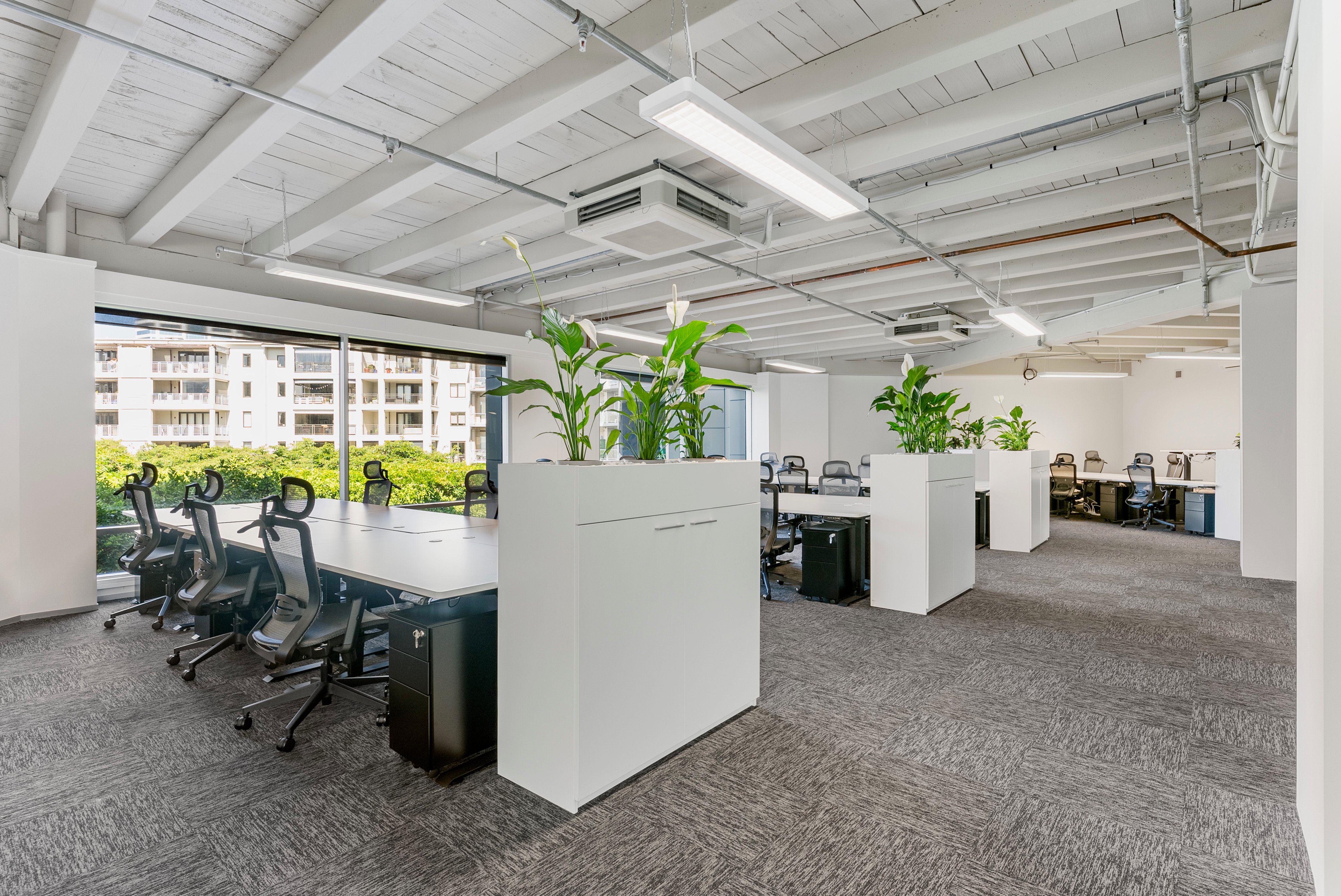 Thinkspace Downtown dedicated desk area