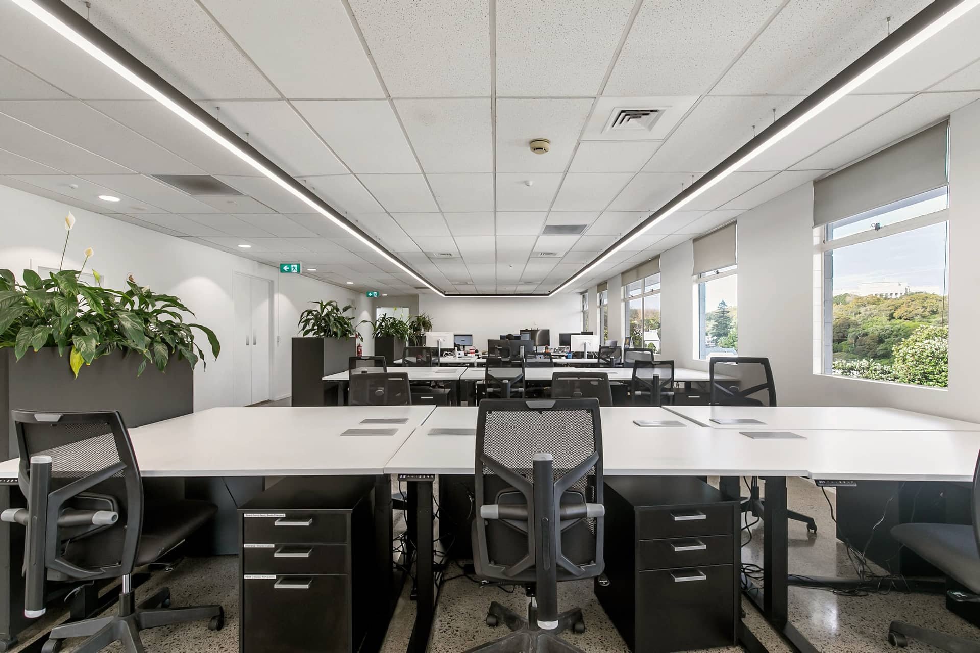 Representative collaborative breakout area at a Thinkspace location
